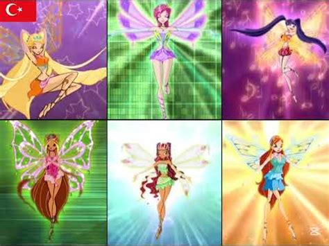 Winx Club 3 Sezon Enchantix Tema Şarkısı Dönüşümü Genişletilmiş