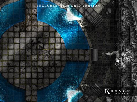 Water Temple Battlemap Dnd Battle Map Battle Map Dungeons And