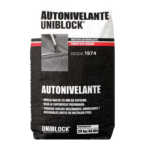 Autonivelante Uniblock Kg The Home Depot M Xico Ventas A