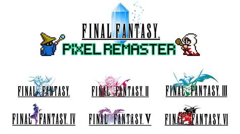 Final Fantasy Pixel Remaster Collection Launches On Switch Spring