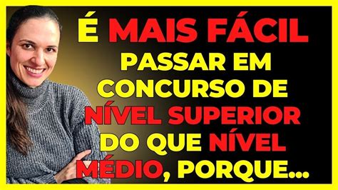 Concurso Mais Fácil De Passar - Ela Revelou Porque é Mais Fácil Passar em Concurso Público de Nível ...