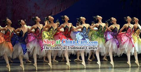 Chinese Butterfly Ballet Costume Set