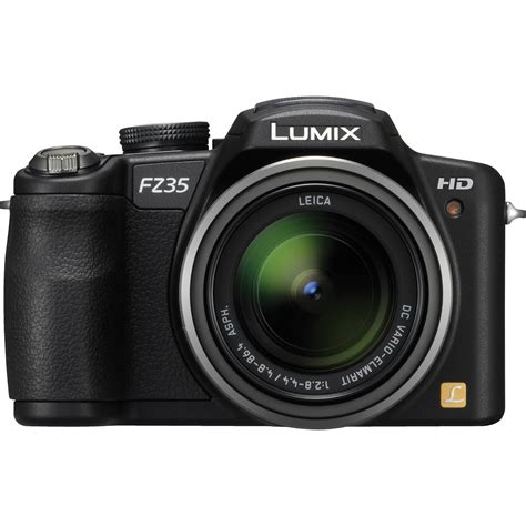 Panasonic Lumix DMC FZ35 Digital Camera DMC FZ35K B H Photo