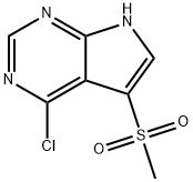 4 Chloro 5 Methylsulfonyl 7H Pyrrolo 2 3 D PyriMidine 1363381 40 1