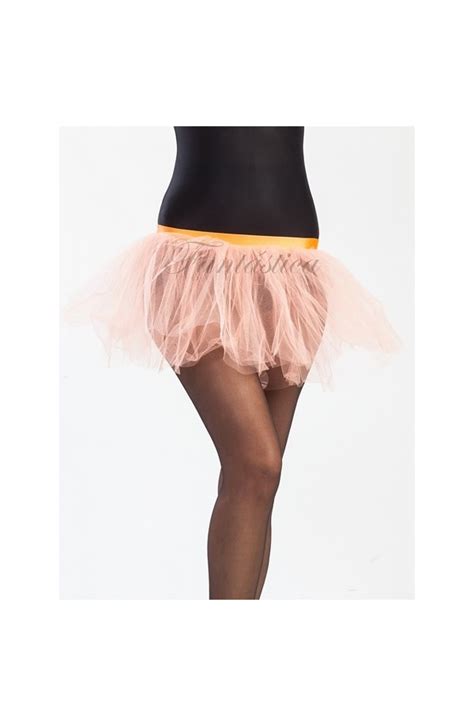 Tut Para Ballet Y Danza Falda De Tul Para Ni A Y Mujer Color Naranja Ii