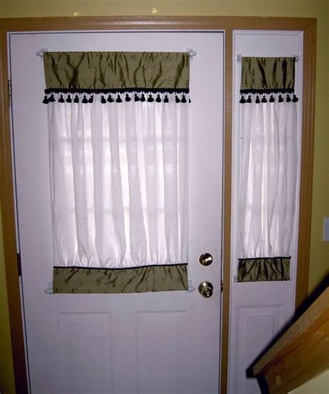 Curtains For Doors With Half Glass Kobo Building