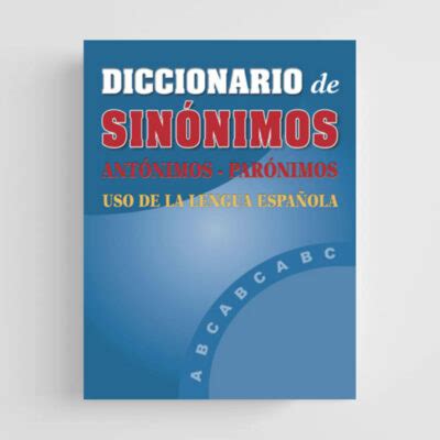 دانلود کتاب diccionario de sinonimos antonimos y paronimos فرالن