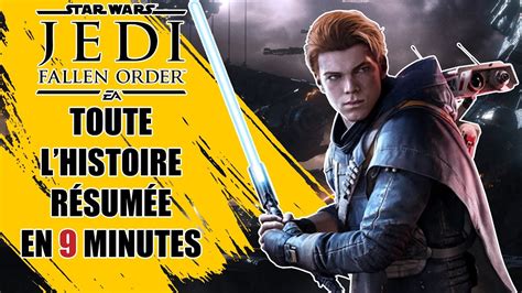 Résumé STAR WARS JEDI FALLEN ORDER en 9 minutes VITE FAIT 50