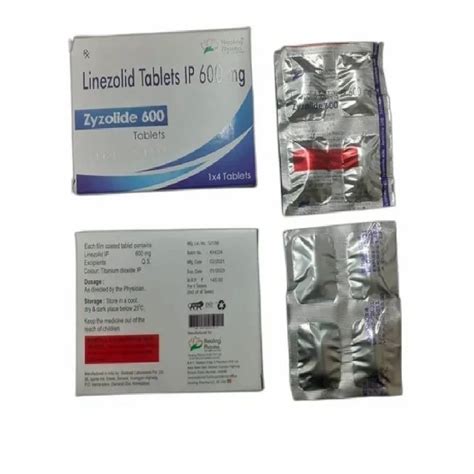 Linezolid Tablets 600 Mg At Rs 200 Box Respiratory In Nagpur ID