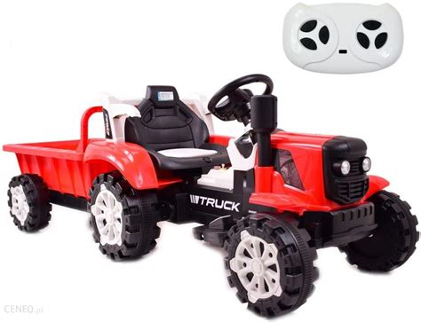 Super Toys Traktor Na Akumulator Z Przyczep Mi Kkie Siedzenie Pilot