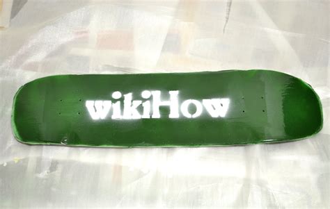 How to Paint Your Skateboard (with Pictures) - wikiHow