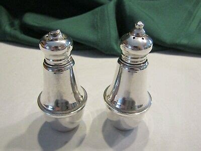 Vintage Duchin Creation Sterling Silver Salt And Pepper Shakers Ebay