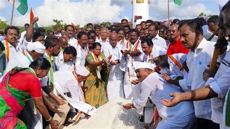 Salt Satyagraha Commemorated In Vedaranyam The Hindu