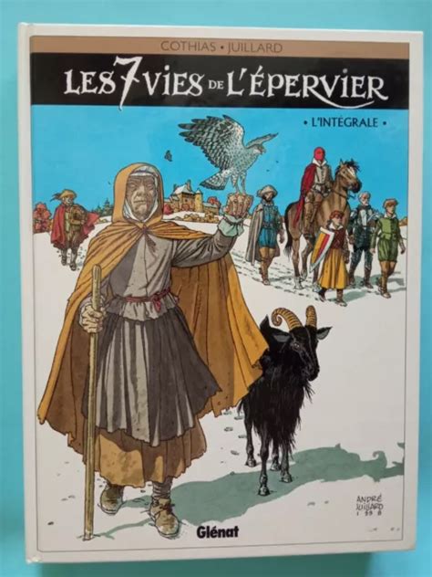 LES 7 VIES De L epervier L intégrale Glénat 1998 Cothias Juillard