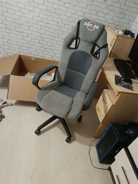 Кресло компьютерное кожаное черное, красное Driver - купить за 12337 ...
