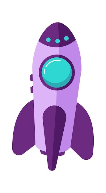 Premium Vector Spaceship Or Spacecraft Icon Vector Illustration