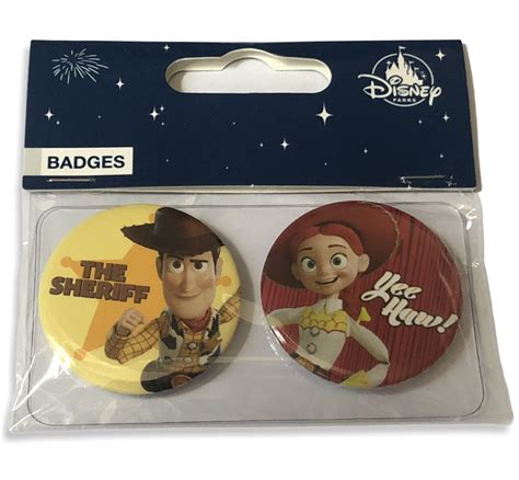 Pixar Toy Story Lot De 2 Badges