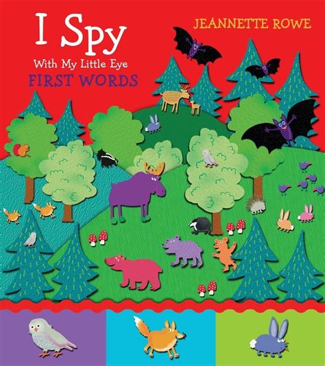 I Spy with My Little Eye... Books: First Words (Board Book) - Walmart ...