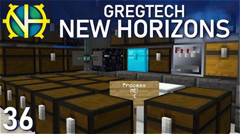 Gregtech New Horizons S2 36 Process Me YouTube