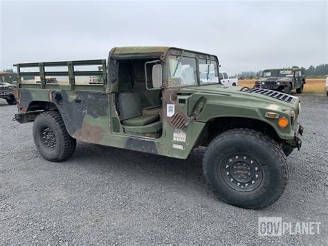 Surplus Am General M1097r1 Hmmwv 2 Door Soft Top W Truck Body In Chehalis Washington United