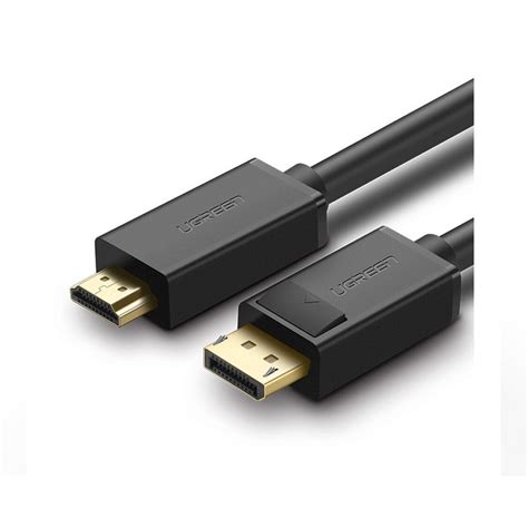 Cáp chuyển đối từ Displayport đực sang HDMI đực 2m Ugreen 10202