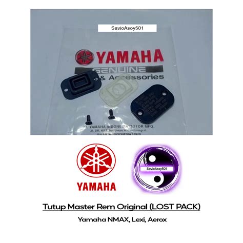 Jual Tutup Master Rem Yamaha NMAX Lexi Aerox Original LOST PACK