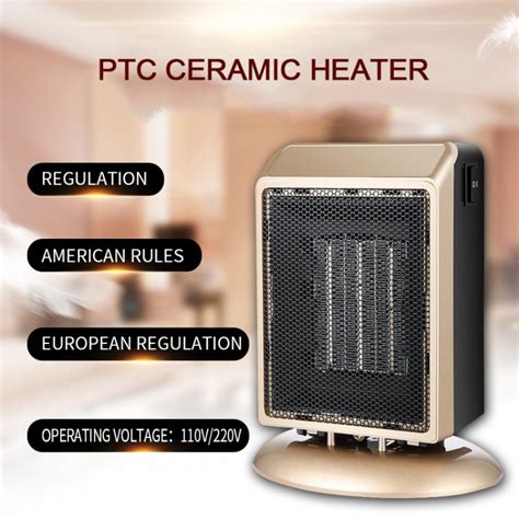 YND 900 Mini Space Heater 900W Electric Heater Fan Office Bathroom PTC