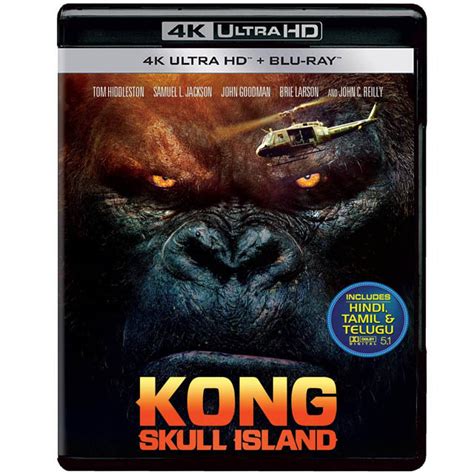 Kong: Skull Island (4K UHD + HD) – Buy Online Latest Blu-ray, Blu-ray ...