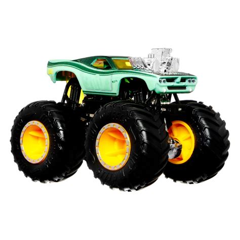 Hot Wheels Monster Truck Camion Rodger Dodger Cu Culori Schimbatoare Scara Superheroes