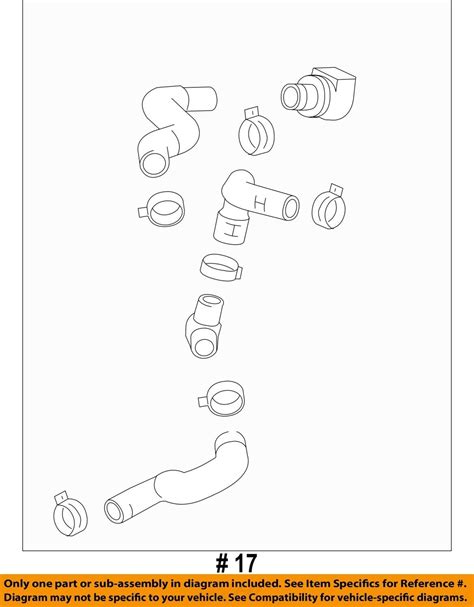 Chevrolet Gm Oem Cruze L L Radiator Hose Ebay