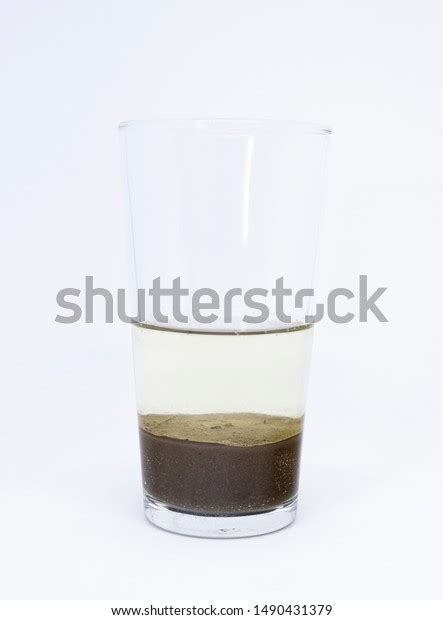 Science Experiment Heterogeneous Mixture Water Sand Stock Photo (Edit ...