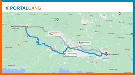 Ponorogo Blitar Berapa Jam Dan Berapa Kilo Km