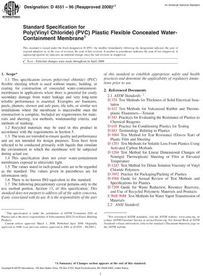 Astm D E Standard Specification For Poly Vinyl Chloride 40590 Hot Sex