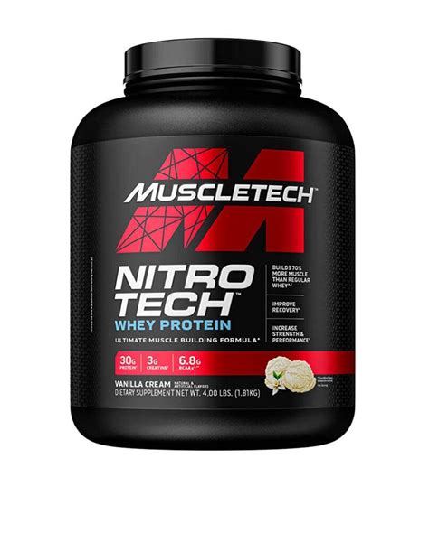 Muscletech Nitro Tech Whey Protein 4lbs Urban House