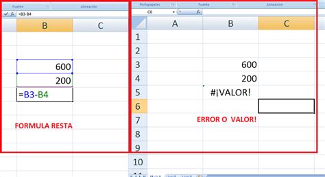 Formato De Resta En Excel