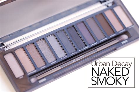 Review Swatches Urban Decay Naked Smoky Palette From Head To Toe Bloglovin
