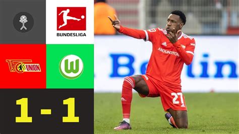 Union lässt Punkte liegen Union Berlin vs Wolfsburg 1 1