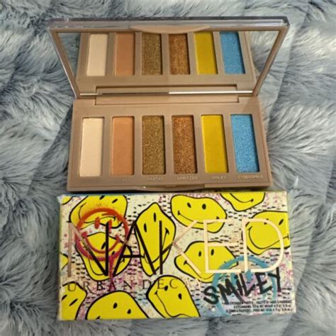 Urban Decay X Smiley Naked Mini Eyeshadow Palette Mucho Happy NEW NIB