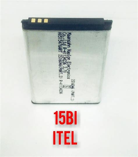 Itel 15BI Mobile Battery Battery Capacity 1200 Mah Voltage 3 7V At