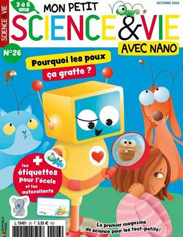 Mon Petit Science Vie Avec Nano Octobre 2023 Bookys Ebooks