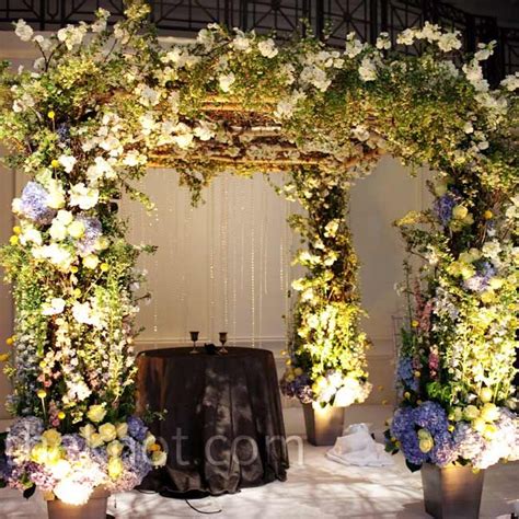 Greenery and Floral Huppah