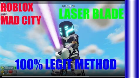 Mad City Laser Blade 100 Legit Walkthrough YouTube