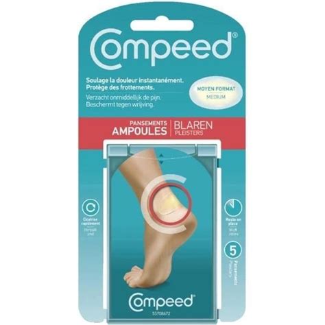 Compeed Ampoules Moyen Format Boite de 5 Cdiscount Santé Mieux vivre