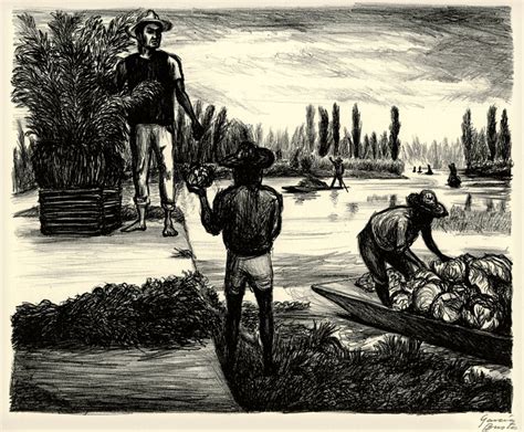 Peasants of Tláhuac (from: Mexican Art - A Portfolio of Mexican People