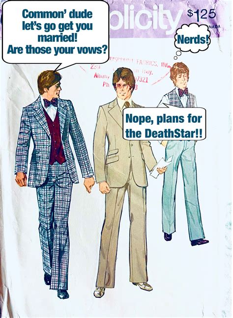 Simplicity Tailored Suit With Vest S Sewing Pattern Etsy