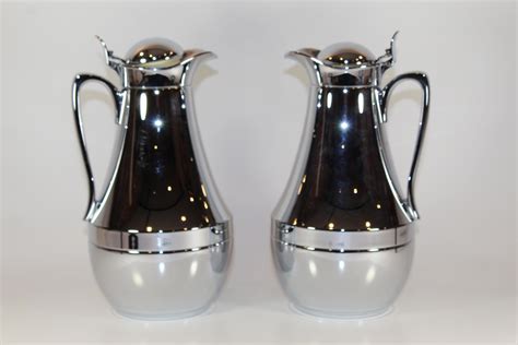 Lot - Pair of Alfi Thermal Coffee Pots