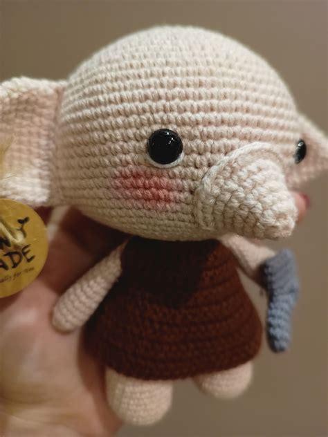 Dobby Amigurumi Maskotka Na Szydelku Tarnowskie G Ry Olx Pl