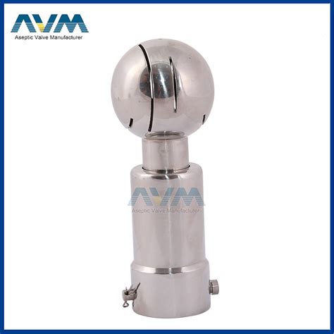 1 NPT Female Threading Stainless Steel SS304 Rotary Cleaning Nozzle