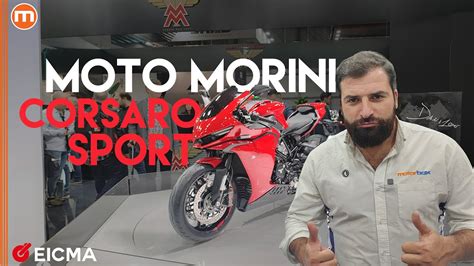 Moto Morini Corsaro Sorpresa A EICMA 2023 Con Sport E 750 Naked YouTube