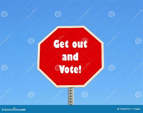 Get out and vote stock image. Image of government, party - 19318751